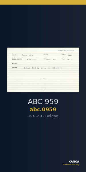ABC 959 — CANOA