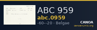 ABC 959 — CANOA