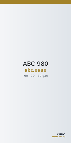 ABC 980 — CANOA