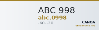 ABC 998 — CANOA
