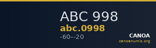ABC 998 — CANOA