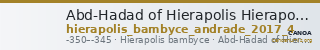 Abd-Hadad of Hierapolis Hierapolis Bambyce Andrade 2017 Series 4 — CANOA