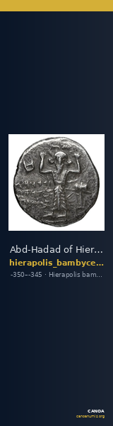 Abd-Hadad of Hierapolis Hierapolis Bambyce Andrade 2017 Series 6 — CANOA