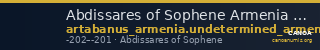 Abdissares of Sophene Armenia Kovacs 2016 21 — CANOA