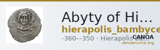 Abyty of Hierapolis Hierapolis Bambyce Andrade 2017 Series 1 — CANOA