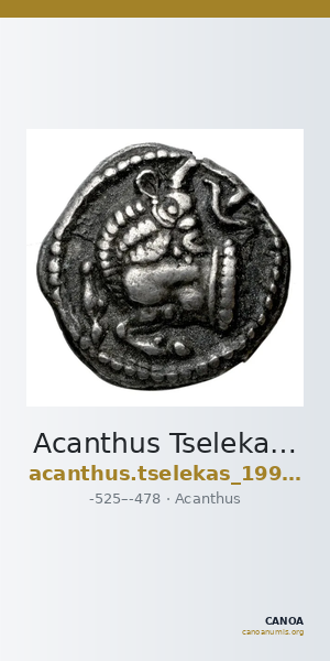 Acanthus Tselekas 1996 Period A, T1-3; B, T5-7; DR1-2 — CANOA