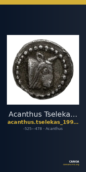 Acanthus Tselekas 1996 Period A, TR1-3; B, TR5-7 — CANOA