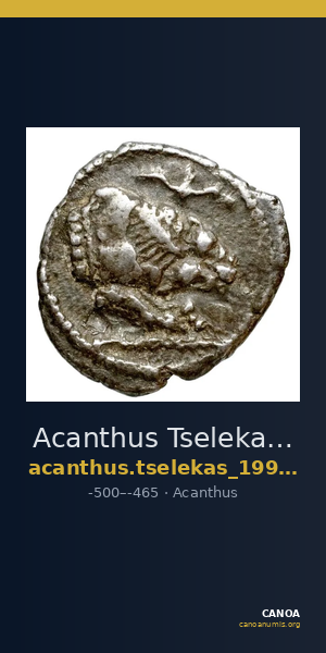 Acanthus Tselekas 1996 Period B, T4; C, T8-14 — CANOA