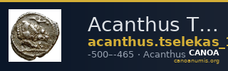 Acanthus Tselekas 1996 Period B, T4; C, T8-14 — CANOA