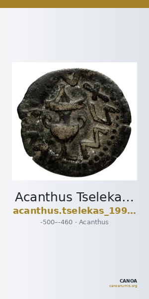 Acanthus Tselekas 1996 Period B, TR4; C, TR8-13 — CANOA