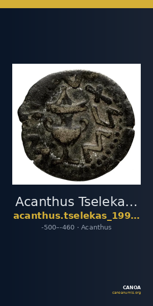 Acanthus Tselekas 1996 Period B, TR4; C, TR8-13 — CANOA