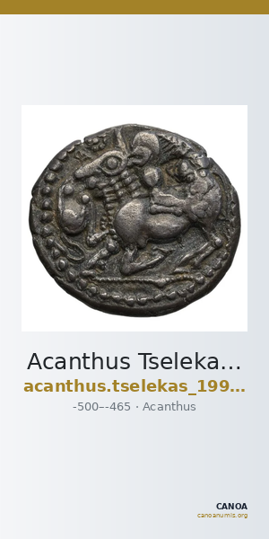 Acanthus Tselekas 1996 Periods B-C, groups 8-29 — CANOA