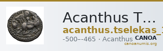 Acanthus Tselekas 1996 Periods B-C, groups 8-29 — CANOA