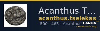 Acanthus Tselekas 1996 Periods B-C, groups 8-29 — CANOA