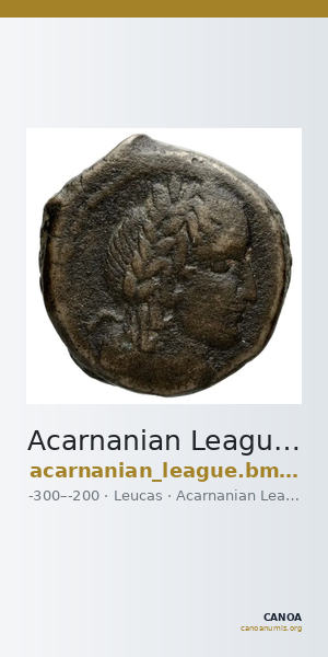 Acarnanian League Leucas BMC Acarnania 15 — CANOA