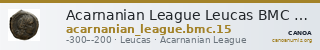 Acarnanian League Leucas BMC Acarnania 15 — CANOA