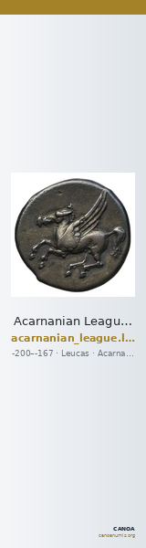 Acarnanian League Leucas Calciati 1990 pp. 545-6, 2-4 — CANOA