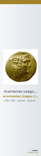 Acarnanian League Leucas Dany 1999 p. 339, 1-3 — CANOA