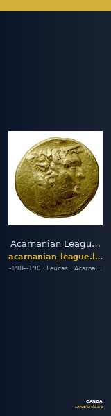 Acarnanian League Leucas Dany 1999 p. 339, 1-3 — CANOA