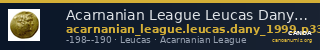 Acarnanian League Leucas Dany 1999 p. 339, 1-3 — CANOA