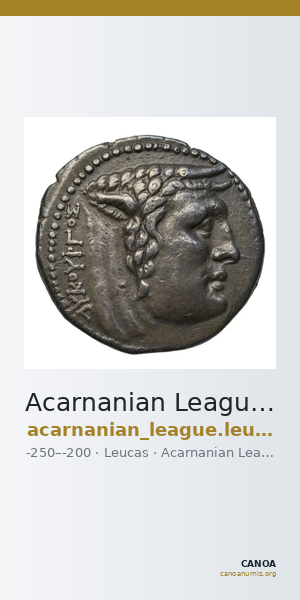 Acarnanian League Leucas Dany 1999 Type V.1 — CANOA