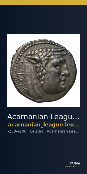 Acarnanian League Leucas Dany 1999 Type V.1 — CANOA