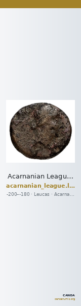 Acarnanian League Leucas Dany 1999 Type V.2 — CANOA