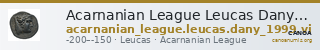 Acarnanian League Leucas Dany 1999 Type VI — CANOA