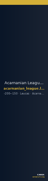 Acarnanian League Leucas Dany 1999 Type VII — CANOA