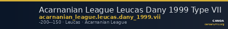 Acarnanian League Leucas Dany 1999 Type VII — CANOA