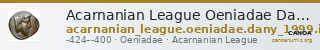 Acarnanian League Oeniadae Dany 1999 Type IIb — CANOA