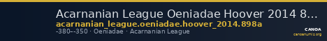 Acarnanian League Oeniadae Hoover 2014 898A — CANOA
