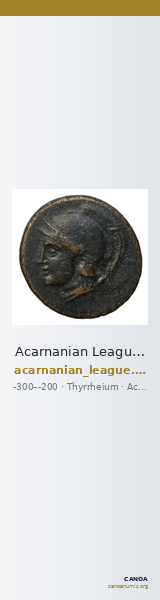 Acarnanian League Thyrrheium BMC Acarnania 21-24 — CANOA