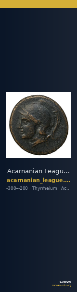Acarnanian League Thyrrheium BMC Acarnania 21-24 — CANOA