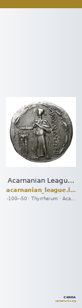 Acarnanian League Thyrrheium Dany 1999 Type XIII — CANOA