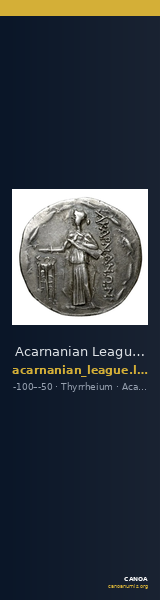 Acarnanian League Thyrrheium Dany 1999 Type XIII — CANOA