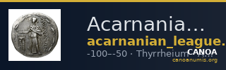 Acarnanian League Thyrrheium Dany 1999 Type XIII — CANOA