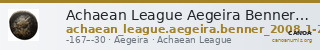 Achaean League Aegeira Benner 2008 Aigeira 1-23 — CANOA