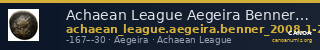 Achaean League Aegeira Benner 2008 Aigeira 1-23 — CANOA