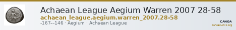 Achaean League Aegium Warren 2007 28-58 — CANOA