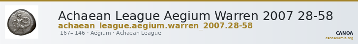 Achaean League Aegium Warren 2007 28-58 — CANOA
