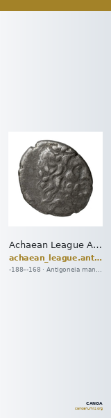 Achaean League Antigoneia Benner 2008 Antigonieia 1-13 — CANOA