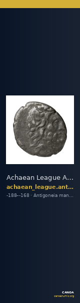 Achaean League Antigoneia Benner 2008 Antigonieia 1-13 — CANOA