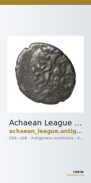 Achaean League Antigoneia Benner 2008 Antigonieia 1-13 — CANOA