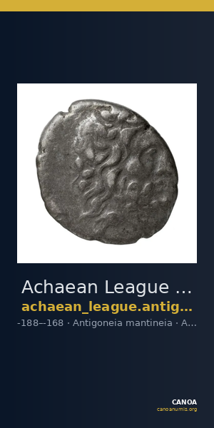 Achaean League Antigoneia Benner 2008 Antigonieia 1-13 — CANOA