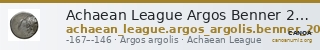 Achaean League Argos Benner 2008 Argos 15-19 — CANOA