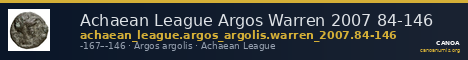 Achaean League Argos Warren 2007 84-146 — CANOA