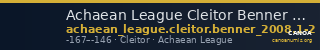 Achaean League Cleitor Benner 2008 Kleitor 1-2 — CANOA
