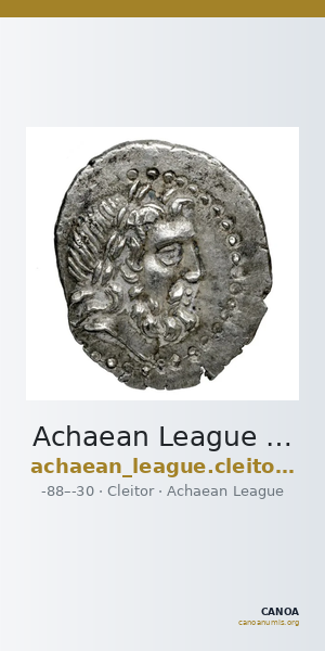 Achaean League Cleitor Benner 2008 Kleitor 3-5 — CANOA