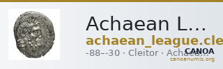 Achaean League Cleitor Benner 2008 Kleitor 3-5 — CANOA
